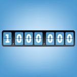 Abbildung der Zahl 1.000 000 